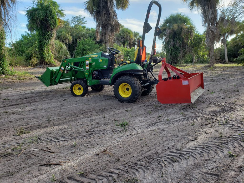 Tractor Implement For Land Clearing