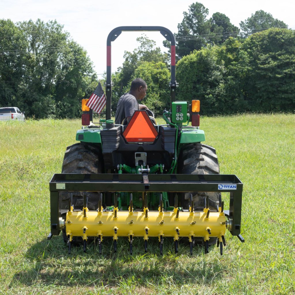 Spike vs. Plug Aerators, cover ground faster